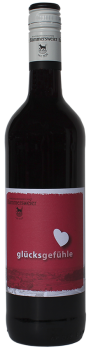 2023 "glücksgefühle" Rotwein QbA feinherb - Gold Landesweinprämierung